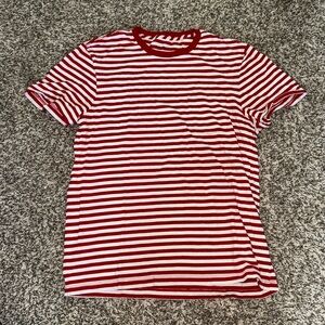J Crew Factory Men Striped T Shirt - Medium